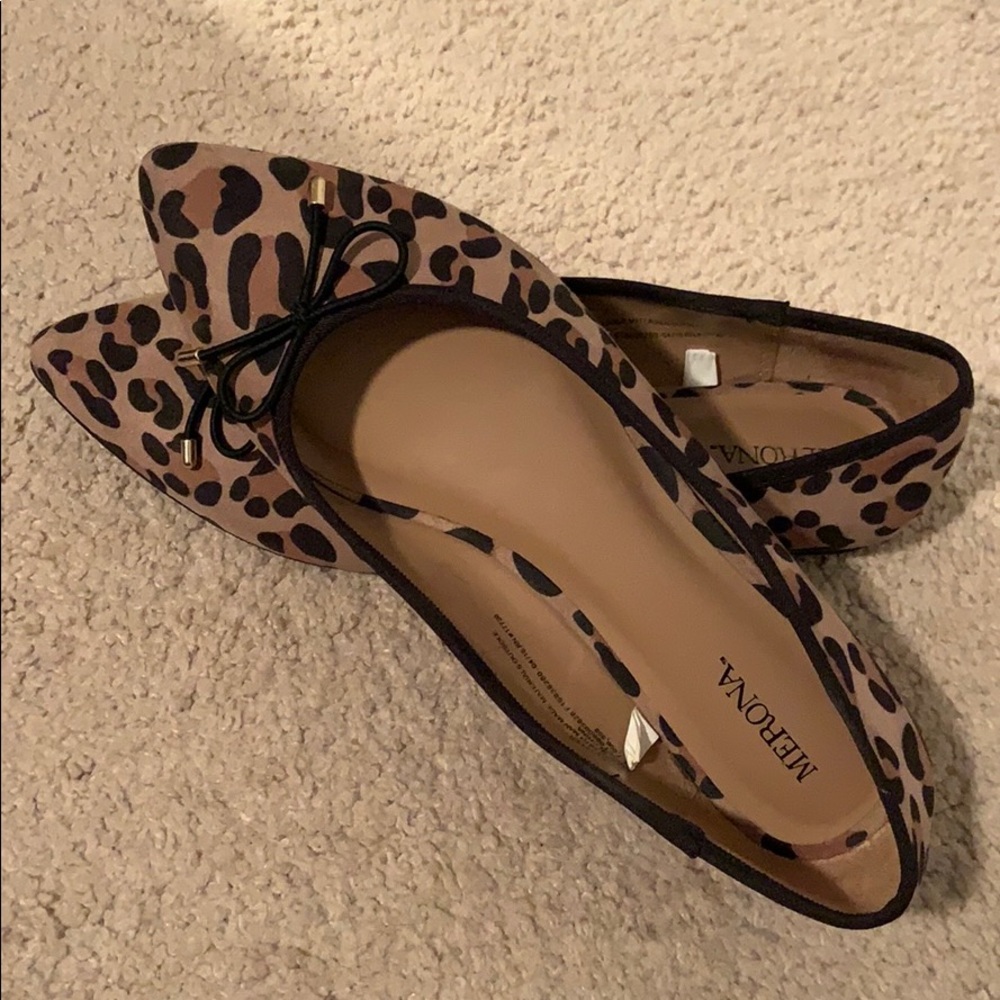 Leopard print Merona flats